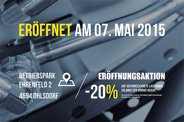 Eröffnung am 7. Mai 2015 Eröffnung am 7. Mai 2015